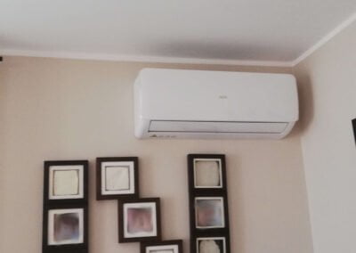 Montaż klimatyzatora AUX 3,5kW w mieszkaniu