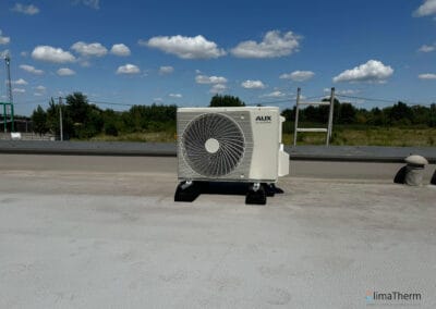 Montaż klimatyzacji AUX C-Smart 3.5kW – fabryka puszek Skarbimierz